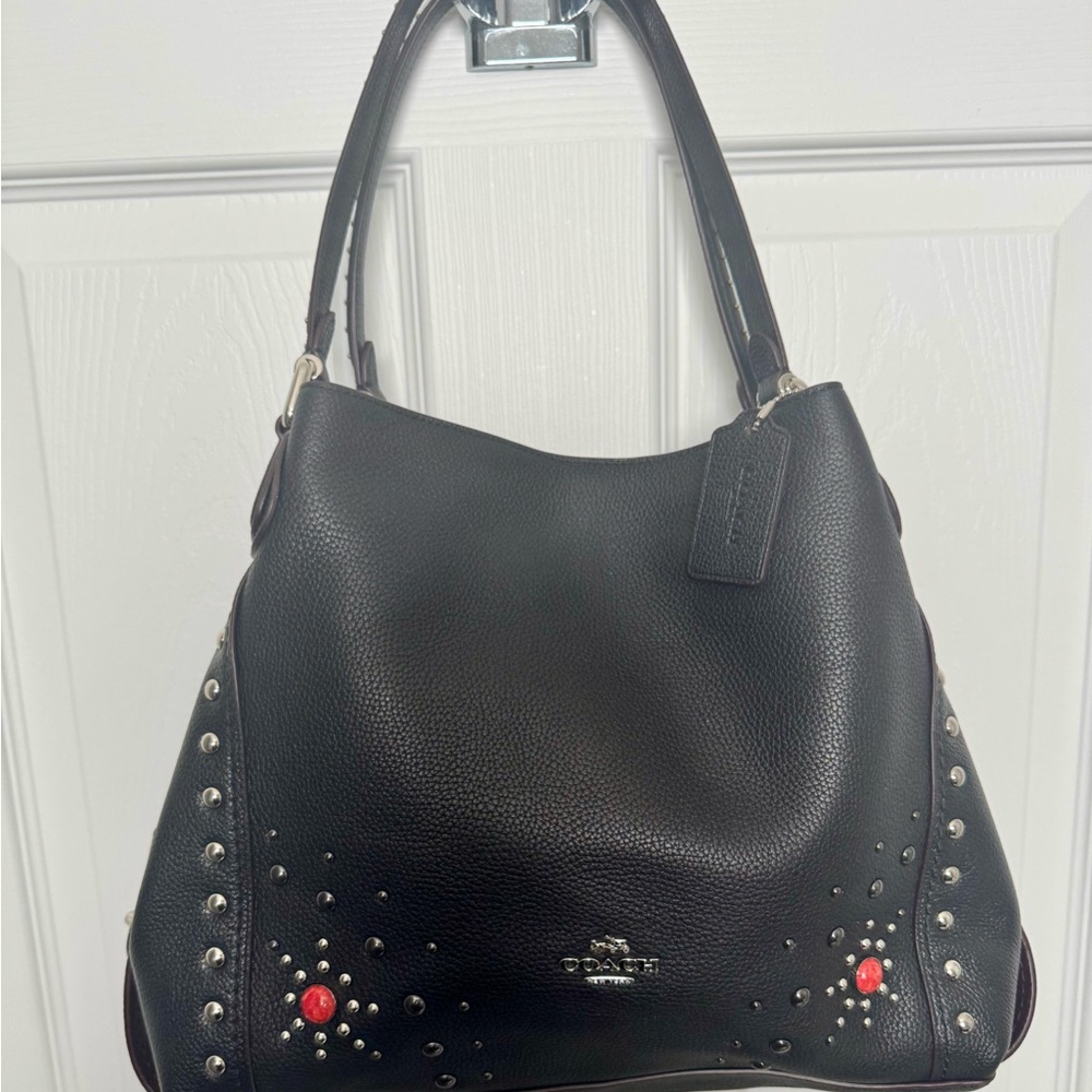 Coach Black Studded Women's Bag